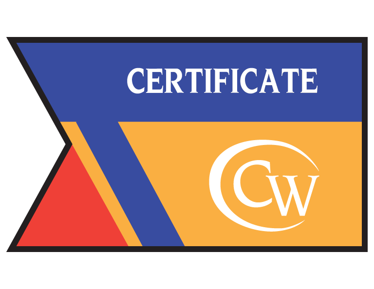 The College of Westchester Certificate logo.